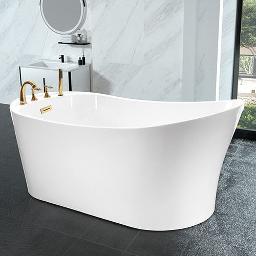 Baignoire ovale - MV051D - Shaoxing Joyful Bathroom Co., Ltd - à poser / pour habitat / en acrylique