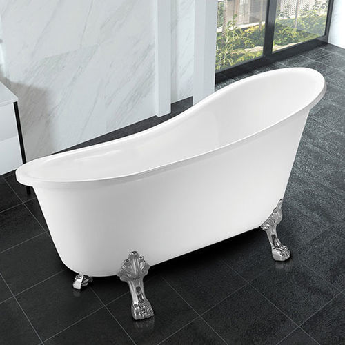 Baignoire ovale - MV025G-1 - Shaoxing Joyful Bathroom Co., Ltd - sur pieds / pour habitat / en acrylique