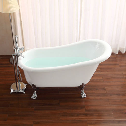 Baignoire ovale - MV009G - Shaoxing Joyful Bathroom Co., Ltd - sur pieds / pour habitat / en acrylique