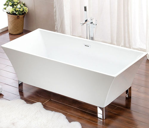 Baignoire à poser - MV008D - Shaoxing Joyful Bathroom Co., Ltd - pour habitat / en fibre de verre / en acrylique