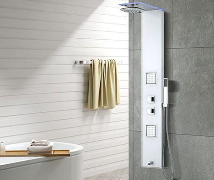 Colonne d'hydromassage thermostatique - B197 - Shaoxing Joyful Bathroom Co., Ltd