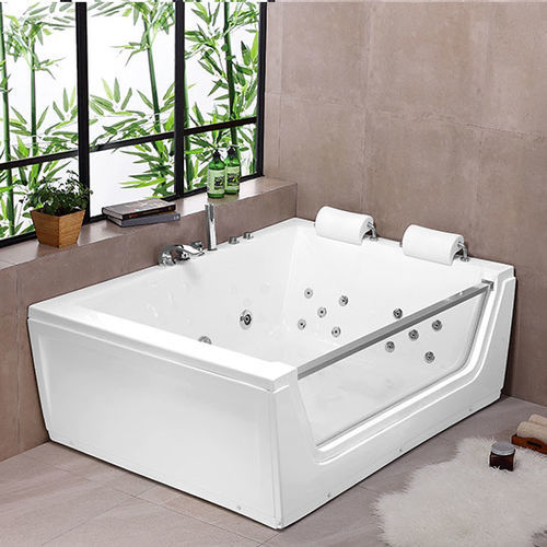 Spa hors-sol - A056 - Shaoxing Joyful Bathroom Co., Ltd - rectangulaire / 2 places / en acrylique