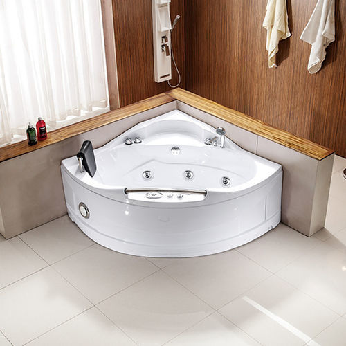Spa hors-sol - A003 - Shaoxing Joyful Bathroom Co., Ltd - d'angle / 2 places / en acrylique