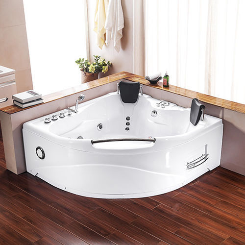 Spa hors-sol - A005 - Shaoxing Joyful Bathroom Co., Ltd - d'angle / 2 places / en acrylique