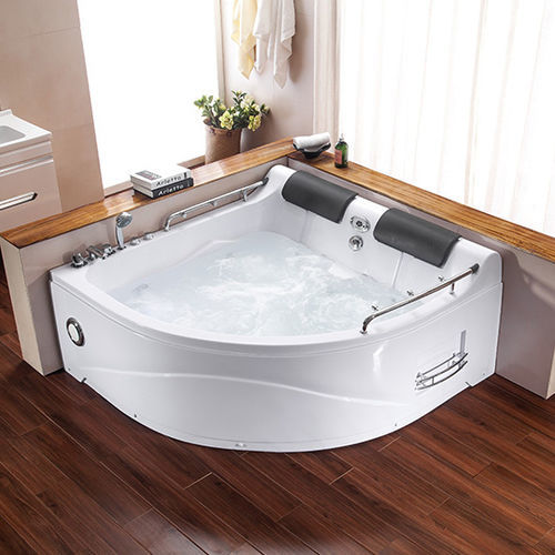 Spa hors-sol - A007 - Shaoxing Joyful Bathroom Co., Ltd - d'angle / 2 places / en acrylique