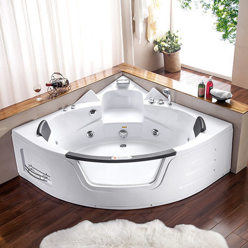 Spa hors-sol - A050 - Shaoxing Joyful Bathroom Co., Ltd - d'angle / 2 places / en acrylique