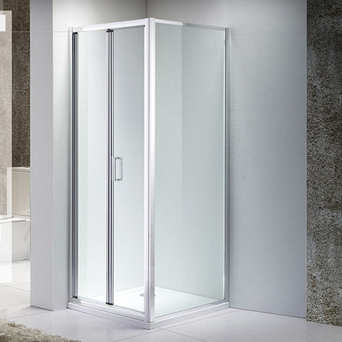 Cabine de douche en verre - A1815 - Shaoxing Joyful Bathroom Co., Ltd - à portes coulissantes / rectangulaire / en verre transparent