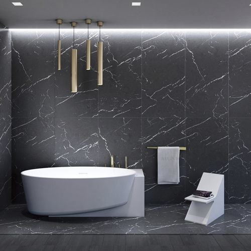 Baignoire ovale - B117W5 - Munk Building Materials Co., Ltd. - à poser / pour habitat / en Solid Surface