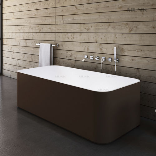 Baignoire à poser - B117W1 - Munk Building Materials Co., Ltd. - pour habitat / en Solid Surface / en acrylique