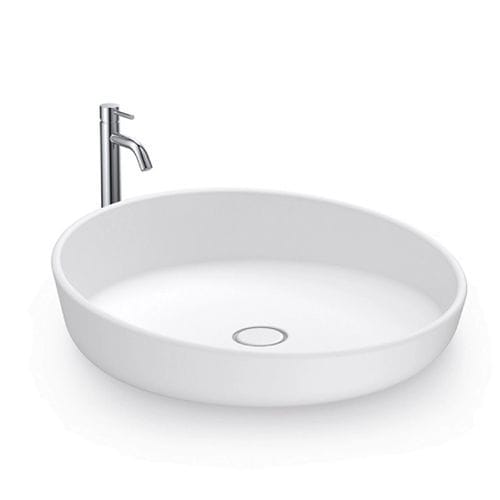 Lavabo mural - P124W4 - Munk Building Materials Co., Ltd. - en acrylique / simple / circulaire