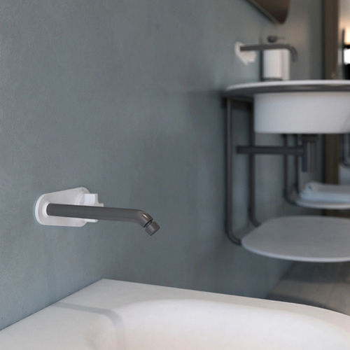 Mitigeur de baignoire - 94W2B8 - Munk Building Materials Co., Ltd. - mural / en laiton / en Solid Surface