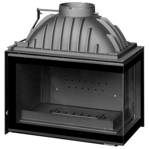 Insert de cheminée d'angle - UNIFLAM 700 PLUS ECO RIGHT (AIR SUPPLY) - Parkanex Sp. z o.o. - à bois