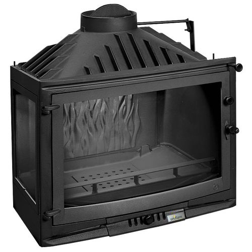 Insert de cheminée d'angle - UNIFLAM 700 SELENIC (AIR SUPPLY) - Parkanex Sp. z o.o. - à bois