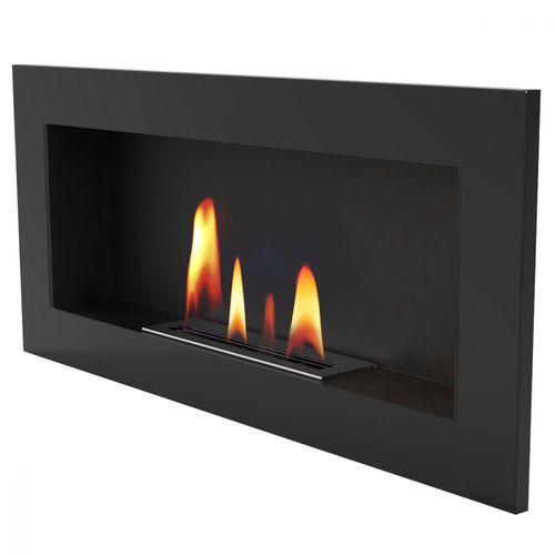 Cheminée au bioéthanol - UNIFLAM 90X40 - Parkanex Sp. z o.o. - à encastrer / simple face / à foyer ouvert