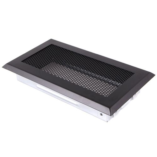 Grille de ventilation en acier - BLACK MATT - Parkanex Sp. z o.o. - rectangulaire / carrée / réglable
