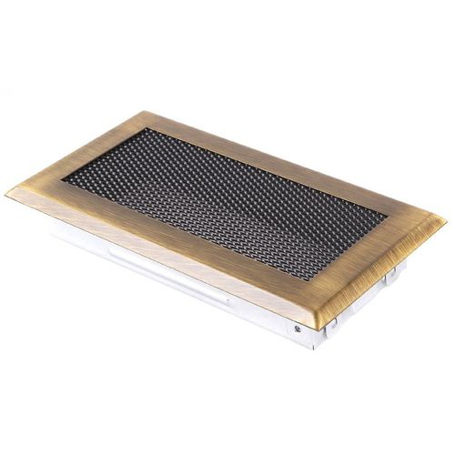 Grille de ventilation en acier - BRASS-PATINA - Parkanex Sp. z o.o. - rectangulaire / carrée / réglable