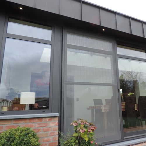 Moustiquaire coulissante - FLYSCREEN - Aliplast - pour porte coulissante