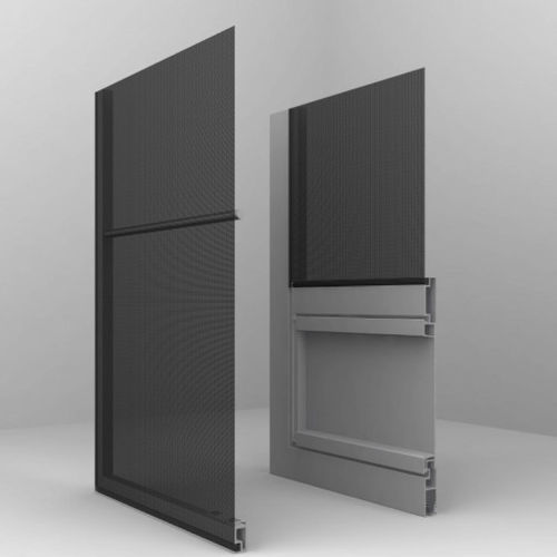 Moustiquaire coulissante - FLYSCREEN - Aliplast - pour fenêtre