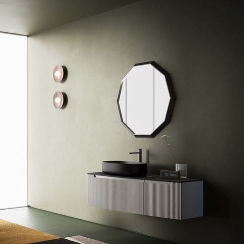 Meuble vasque suspendu - VERTIGO EVOLUTION VE09 - PUNTOTRE - en HPL / en polymère / contemporain