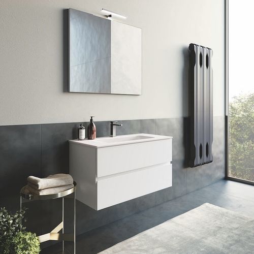 Meuble vasque suspendu - U&D 08 - PUNTOTRE - stratifié / contemporain / sans porte