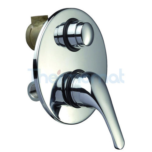Mitigeur de douche - RUTP1403GMCC - Thermomat S.r.l. - encastrable / temporisé / en laiton chromé
