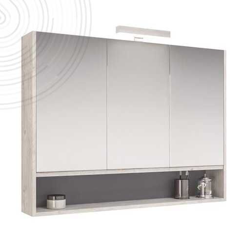 Armoire de toilette à miroir avec éclairage intégré - NORDIC 404011026 - AYOR BATHROOM - contemporaine