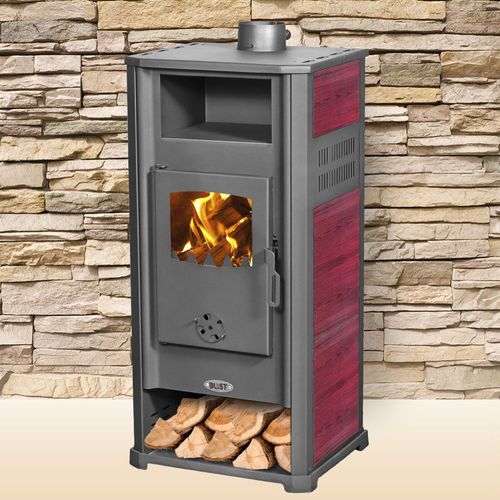 Poêle à bois - AMBASADOR LM - Blist d.o.o - 5 kW - 10 kW / au sol / contemporain