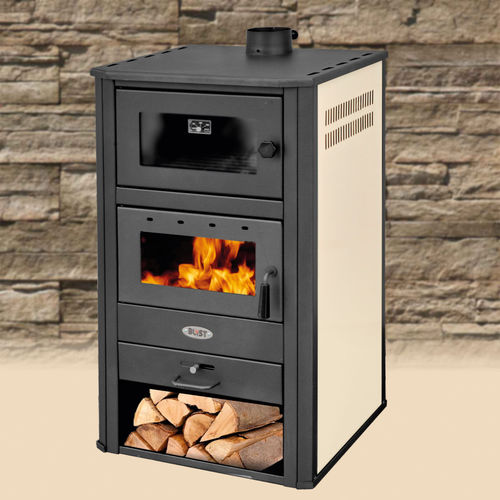 Poêle à bois - BLIST BRM E - Blist d.o.o - 20 kW - 50 kW / au sol / contemporain