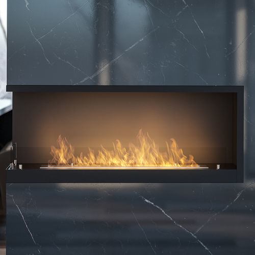 Cheminée au bioéthanol - INSIDE L 1100V2 - INFIRE Karol Lipka - intégrée / adossée / d'angle