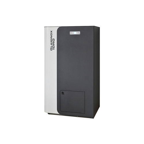 Poêle chaudière à granulés - TERMOBOILER 15 MATIC - Laminox S.r.l. - 10 kW - 20 kW / contemporain / en métal