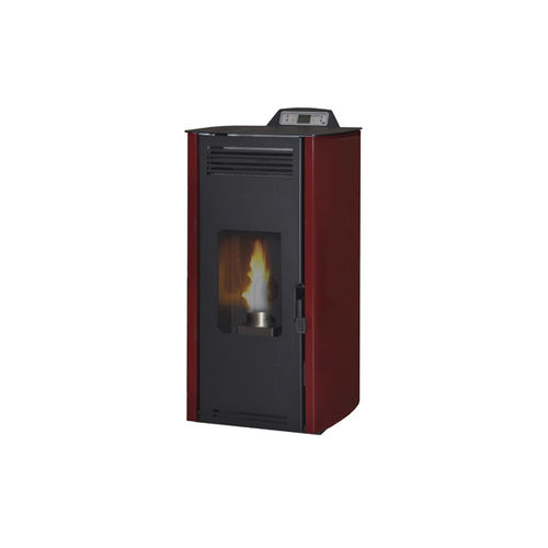 Poêle à granulés - ROSA - Laminox S.r.l. - 0 - 5 kW / 5 kW - 10 kW / contemporain