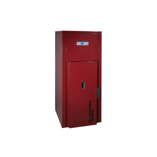 Poêle chaudière à granulés - HIDRA 32N - Laminox S.r.l. - 0 - 5 kW / 20 kW - 50 kW / contemporain