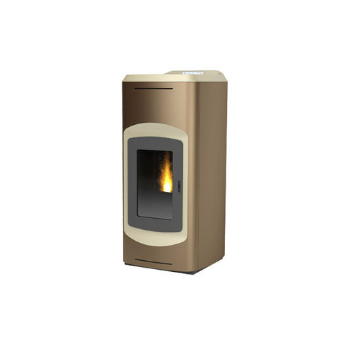 Poêle chaudière à granulés - TOSCA 18 - Laminox S.r.l. - 10 kW - 20 kW / 5 kW - 10 kW / 0 - 5 kW