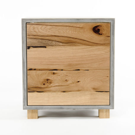 Commode contemporaine - LOKI - FORMA&CEMENTO - en chêne / en béton / non spécifié