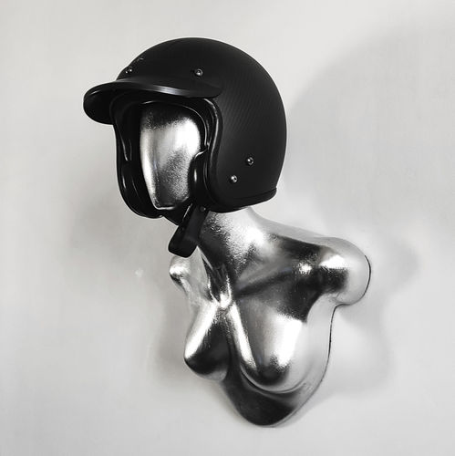 Support de casque en faïence - SILVER BESSIE - FRANCOLLECTION - mural / fait main