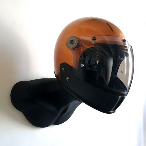 Support de casque en faïence - MATT BLACK BURT - FRANCOLLECTION - mural / fait main