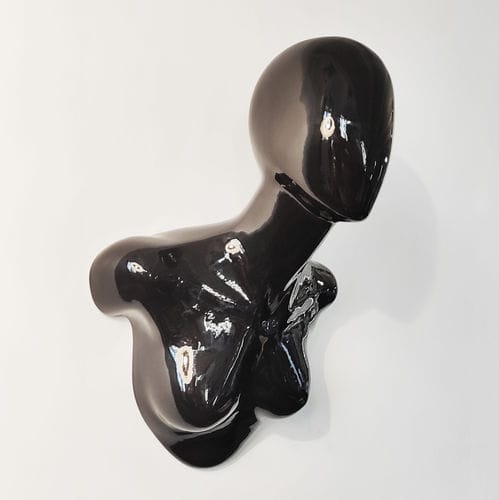 Sculpture en céramique émaillée - DARK BESSIE - FRANCOLLECTION - murale / pour hôtel / pour restaurant
