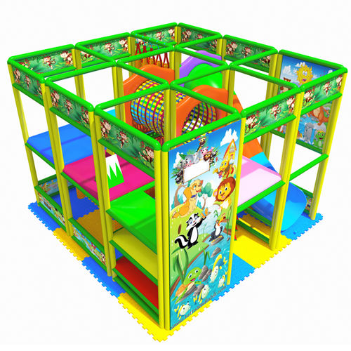 Structure de jeu pour établissement public - PL593 - Play Wily - Tutto Gonfiabili - en PVC / en fer galvanisé / en mousse