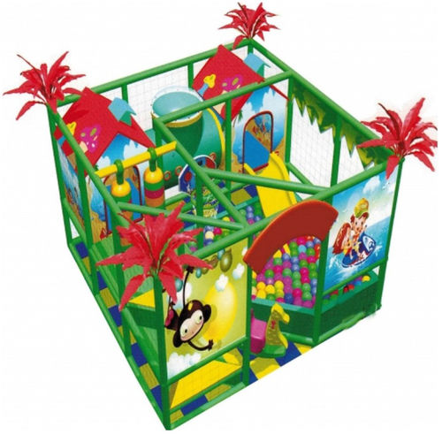 Structure de jeu pour établissement public - PL363 - Play Wily - Tutto Gonfiabili - en PVC / en fer galvanisé / en mousse