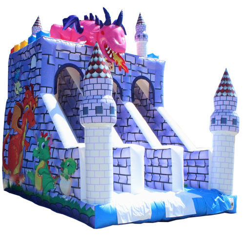 Structure de jeu pour aire de jeux - DRAGON TOWER - Play Wily - Tutto Gonfiabili - en PVC / gonflable