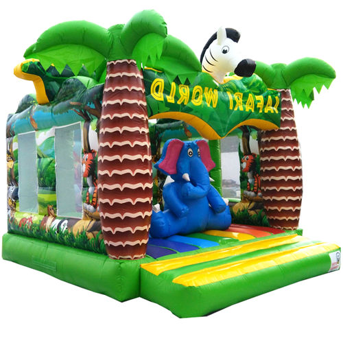 Structure de jeu pour aire de jeux - SAFARI WORLD - Play Wily - Tutto Gonfiabili - en PVC / gonflable