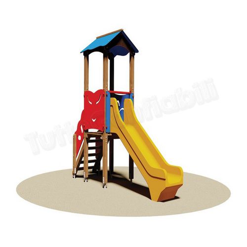 Toboggan droit - GE171 - Play Wily - Tutto Gonfiabili - pour aire de jeux
