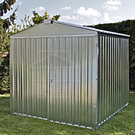 Bâtiment préfabriqué - metalbox spa - en métal / ossature métallique / pour garage