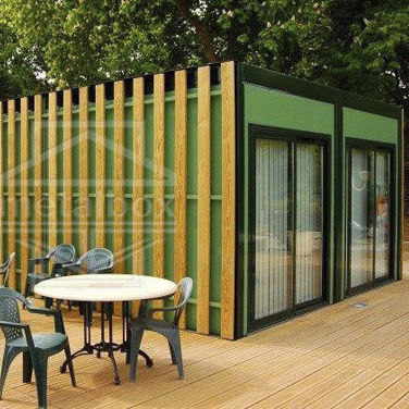 Bâtiment préfabriqué - metalbox spa - en métal / ossature métallique / pour logement collectif
