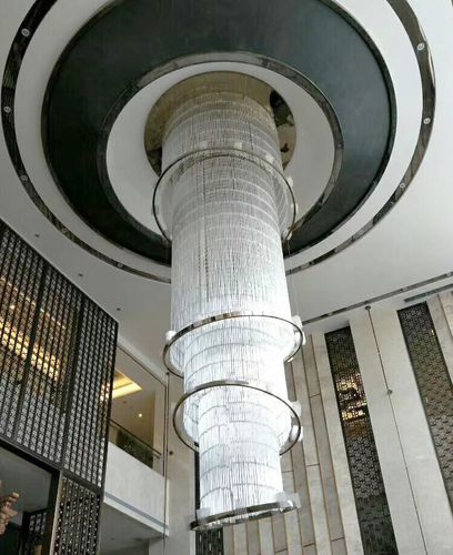 Lustre contemporain - ELEGANT - Jako Lighting - en cristal / en acier inoxydable / professionnel