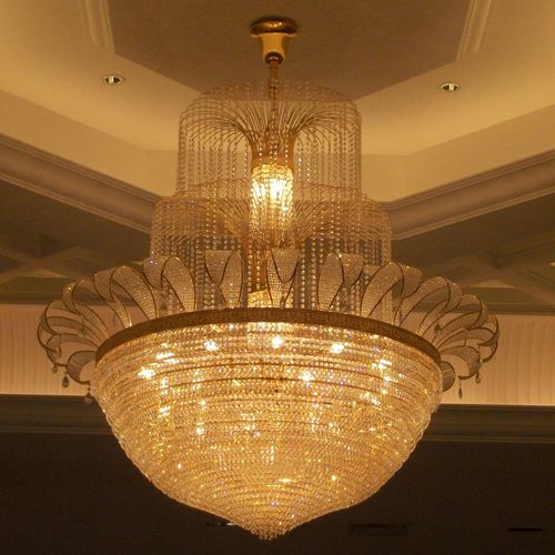 Lustre classique - JK37584 - Jako Lighting - en cristal / en acier inoxydable / professionnel