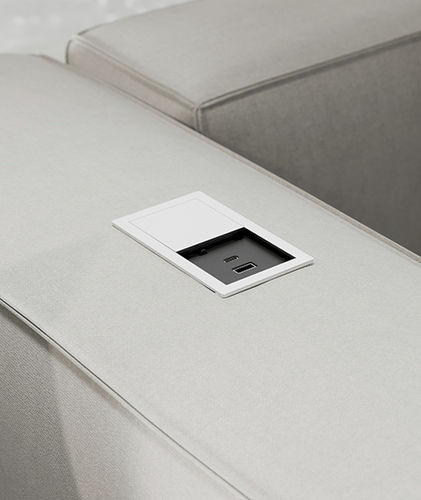 Prise de courant - VERSAHIT  - ASA International Group - USB / double / sur plan