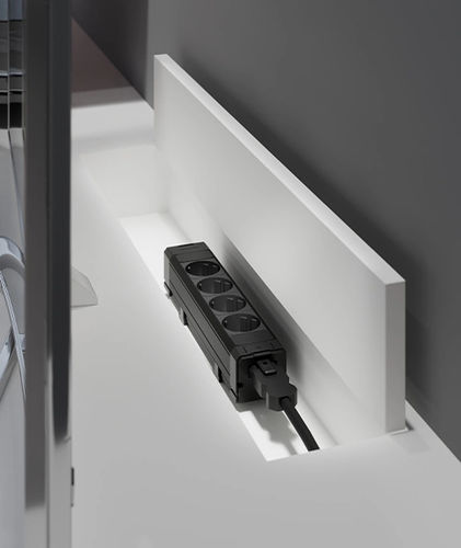 Prise de courant - VERSATEK BASIC - ASA International Group - multiple / modulaire / pour bureau