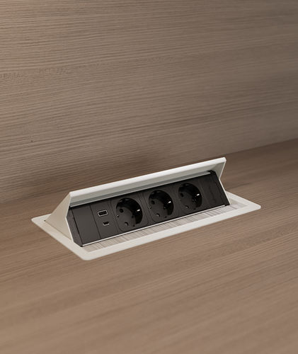 Prise de courant - VERSANET 2.0 - ASA International Group - USB / HDMI / double