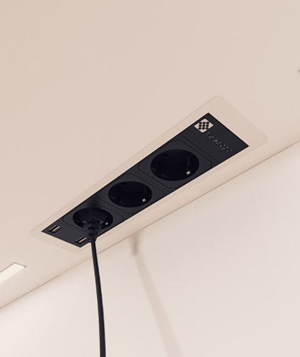 Prise de courant - VERSAFRAME 2.0 - ASA International Group - USB / double / triple